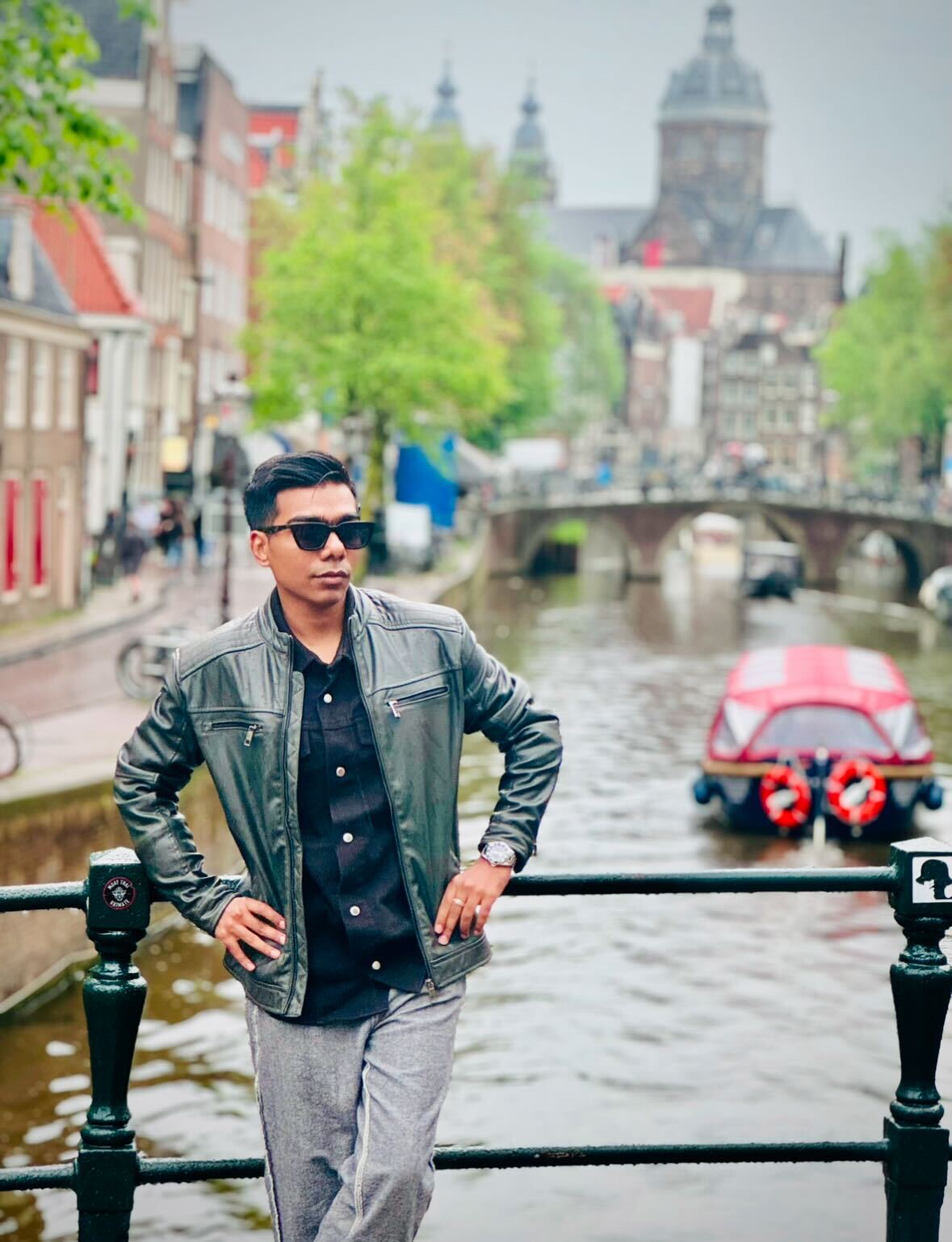Me at Amsterdam, Netherlands